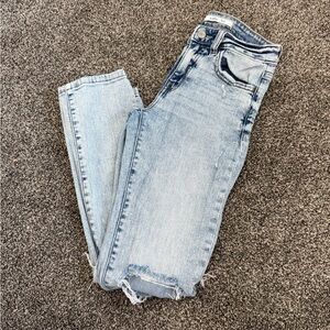 Classic Light Blue Straight Leg Jeans